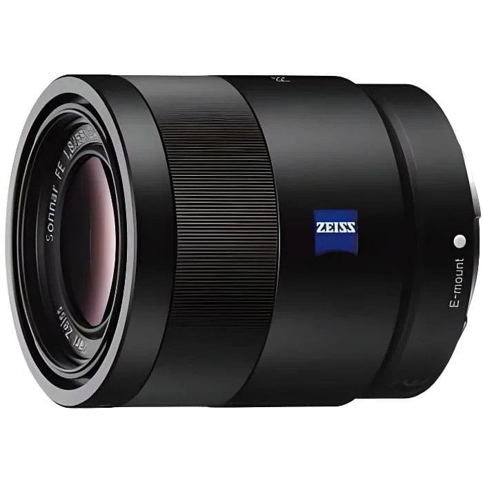 Sony FE 55MM F/1.8 Zeiss objektiv med fast fokus- USED