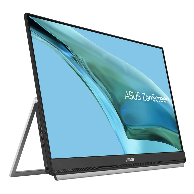 23.8" Asus MB249C ZenScreen Portable USB-C Monitor, IPS 1920x1080, 5 ms, 75Hz, HDR10, HDMI/USB-C 60W, högtalare, USB-hubb