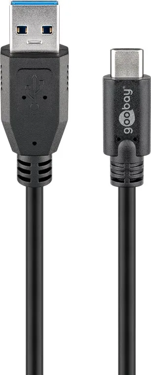 Synkronisera och ladda Super Speed ​​USB-C™ till USB A 3.0 laddningskabelav