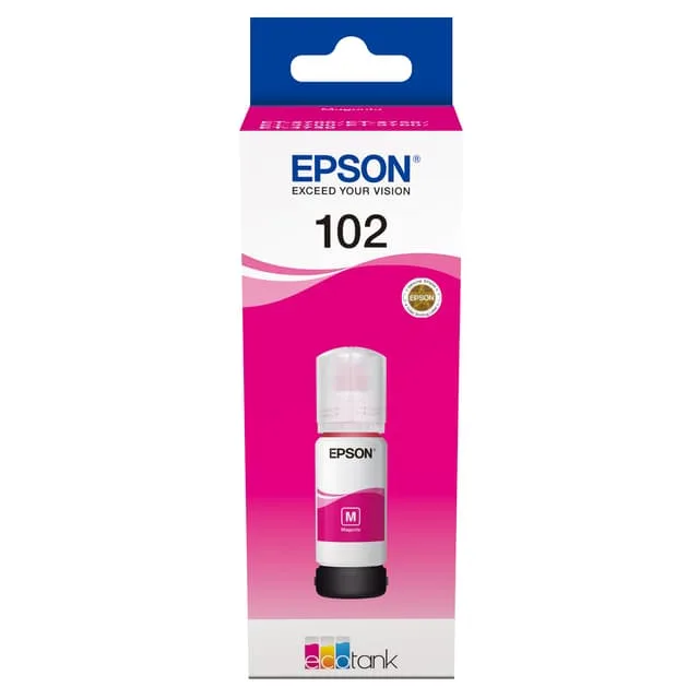 Epson 102 EcoTank Magenta ink bottle