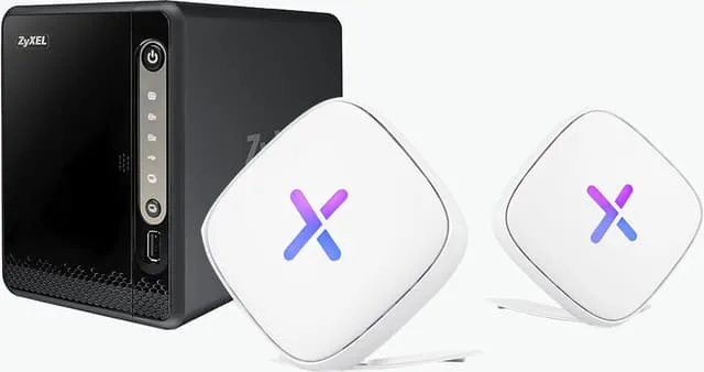 Zyxel NA326 + Zyxel Multy U WiFi meshnod 2-pack