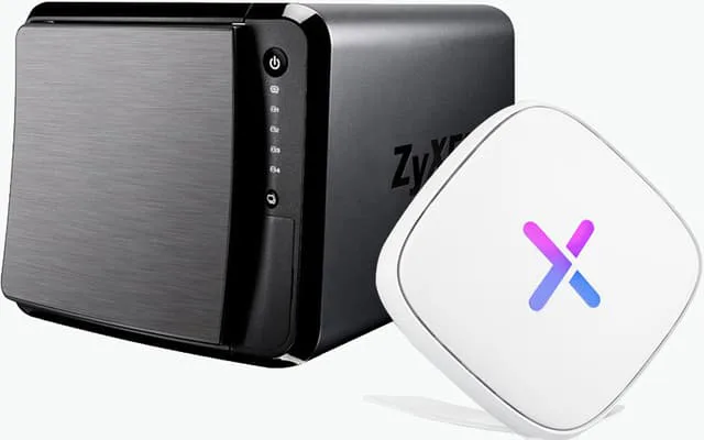 Zyxel NAS542 4-bay + Zyxel Multy U