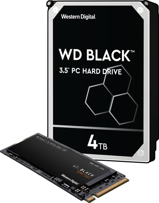 Western Digital WD Black 3.5"" 4 TB hårddisk