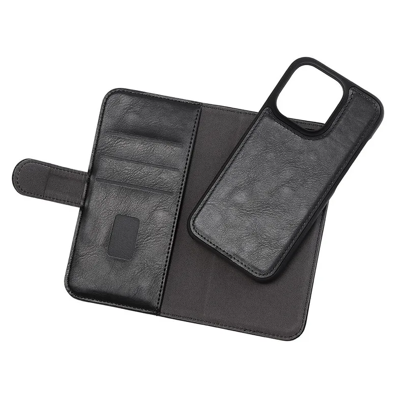 Plånboksfodral GEAR 2in1 Wallet 3 card iPhone 14 Pro