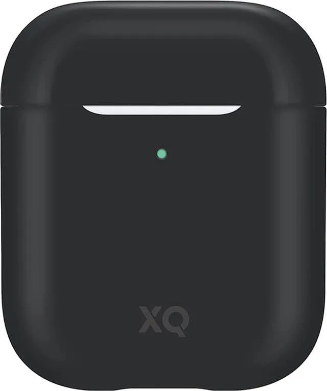 Xqisit silikonfodral för AirPods (svart)