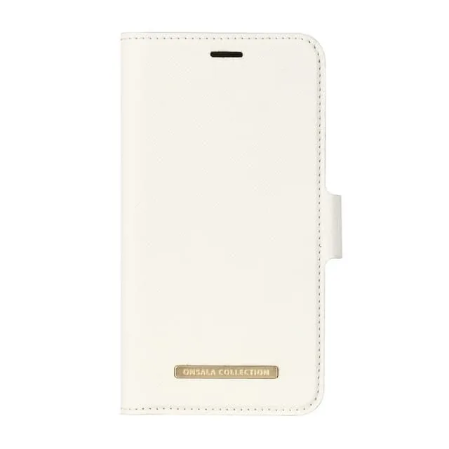 Onsala COLLECTION Plånboksväska Saffiano White iPhoneX/Xs