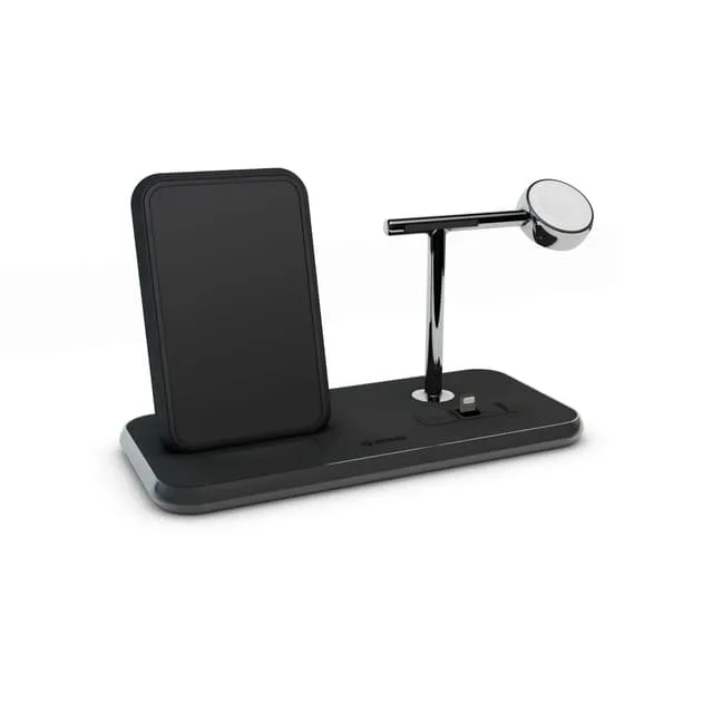 ZENS Triple Bordsladdare QI + Dock + Watch 10W