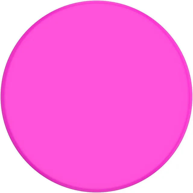 POPSOCKETS Neon Day Glo Pink Avtagbart Grip med Ställfunktion