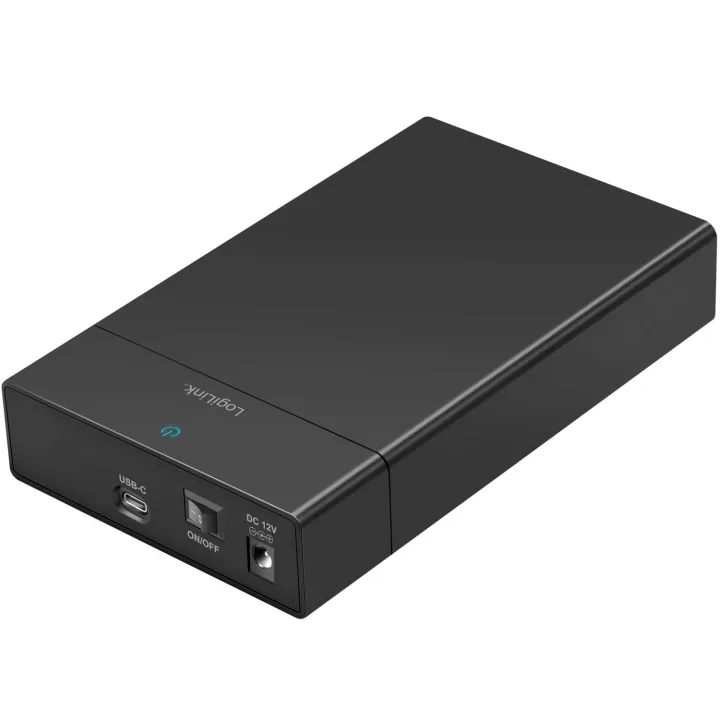 LogiLink Hårddiskkabinett 2,5/3,5 SATA USB-C 5 Gbit/s