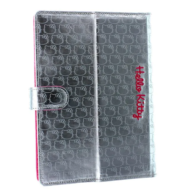 HELLO KITTY Tablet Fodral Silver