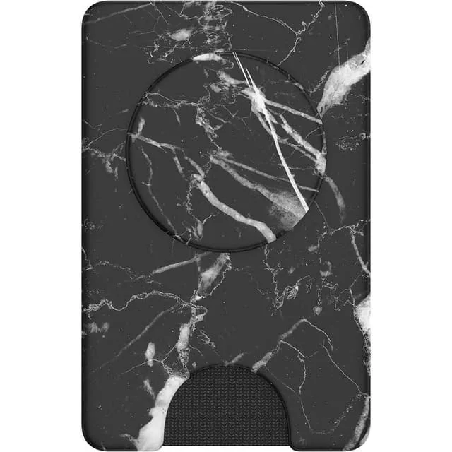 PopSockets Wallet Midnight Marble Avtagbar Mobil Plånbok