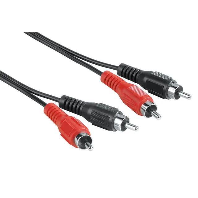 Hama R Kabel 2xRCA-2xRCA 2,5 m 2xHane-2xHane