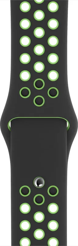 Apple 40 mm Nike Sport armband black/lime blast