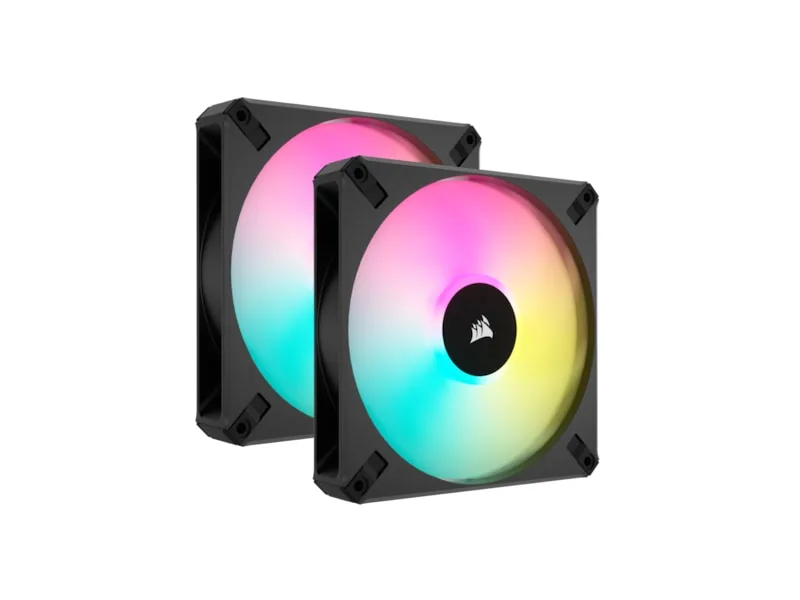 Corsair iCUE AF140 RGB ELITE 140mm PWM Dubbla Fläktpaket