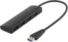 USB 3.0-hub Deltaco, 4xUSB 3.0, aluminium