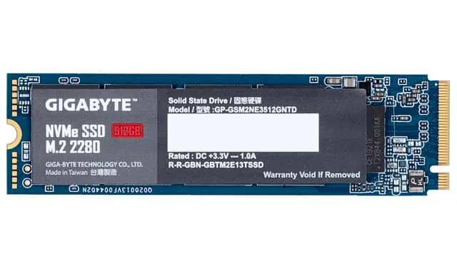 Gigabyte GP-GSM2NE3512GNTD internal solid state drive