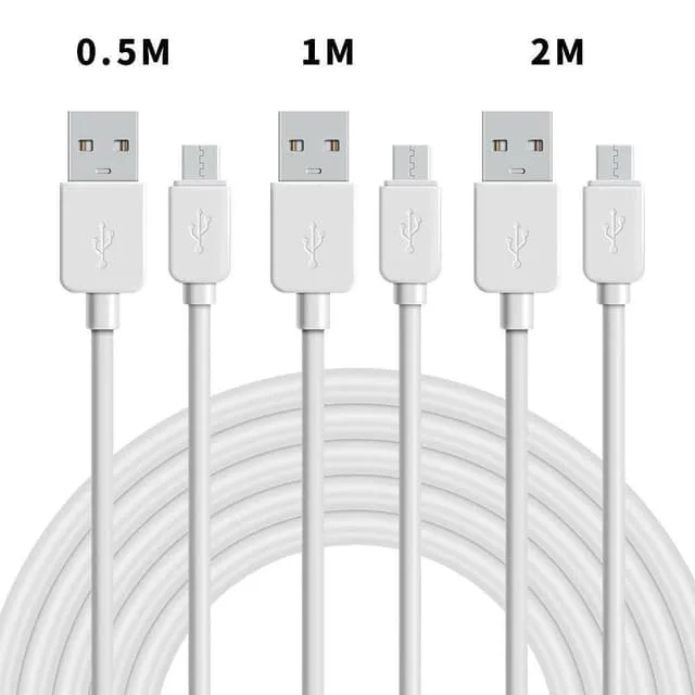 NÖRDIC USB2.0 A hane till Micro B hane Kabelkit