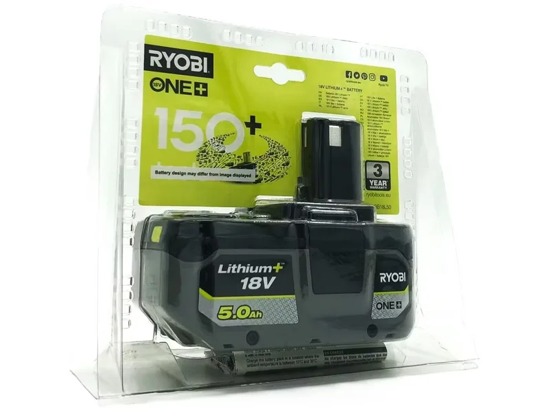 Ryobi RB18L50 batteri 18 V 5,0 Ah