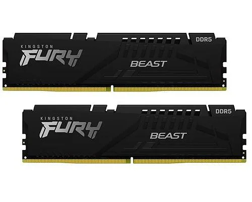 Kingston FURY Beast 64 GB (2x32GB) DDR5-5200 DIMM CL40 KF552C40BBK2-64
