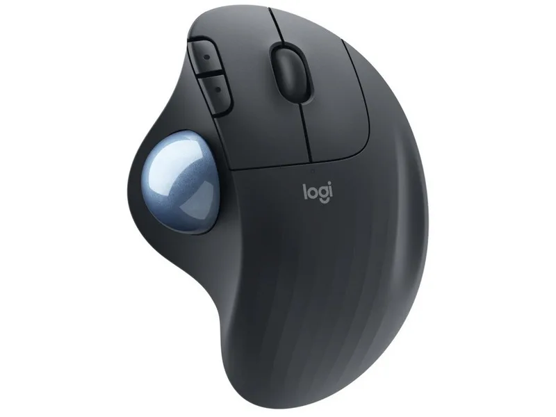 Logitech M575 Ergo Wireless Trackball for Business, RF/Bluetooth