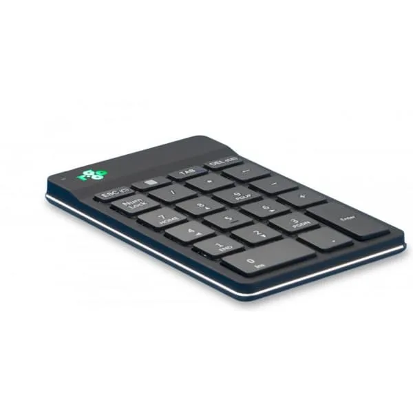 R-Go Numpad Break -nummerplatta med avbrottsmjukvara, Bluetooth, svart