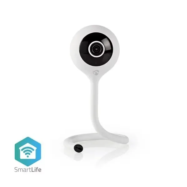 Nedis WIFICI11CWT SmartLife IP-kamera inomhus Full HD 1080p med klimatsensor