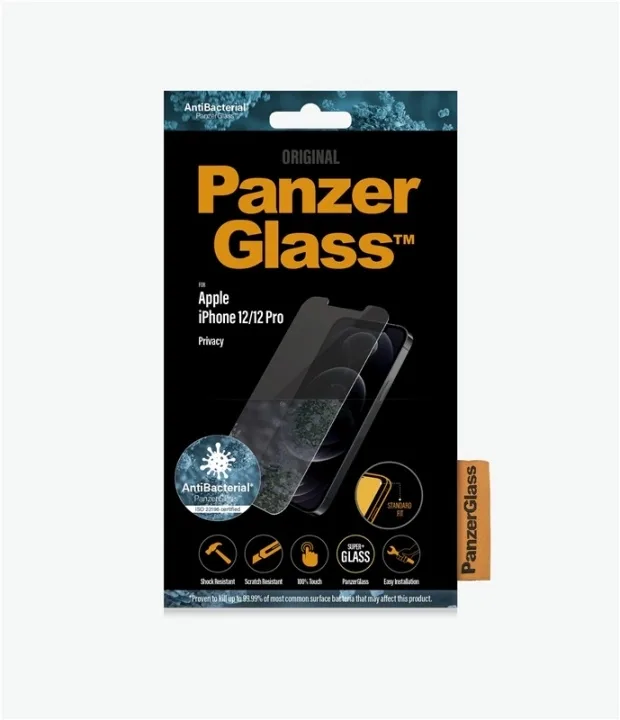 PanzerGlass P2708 Privacy skärmskydd för iPhone 12/12 Pro