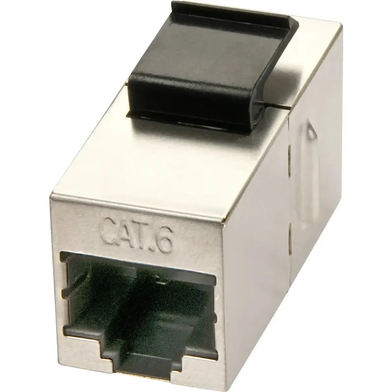 LINDY Skarvdon Nätverk Adapter CAT 6 Svart