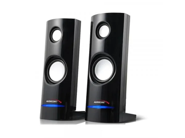Audiocore AC860 højttaler 2-vejs Sort Ledningsført 4 W