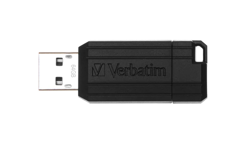 64 GB Verbatim Store 'n' Go PinStripe, USB 2.0