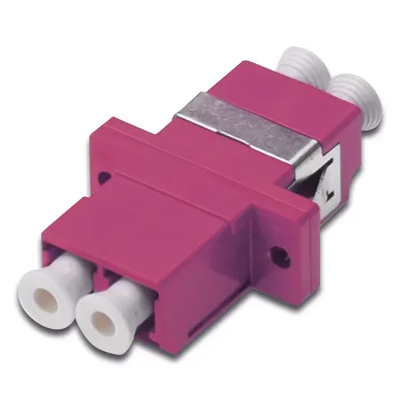 Digitus DN-96019-2 fiberadapter LC/UPC, OM4, lila