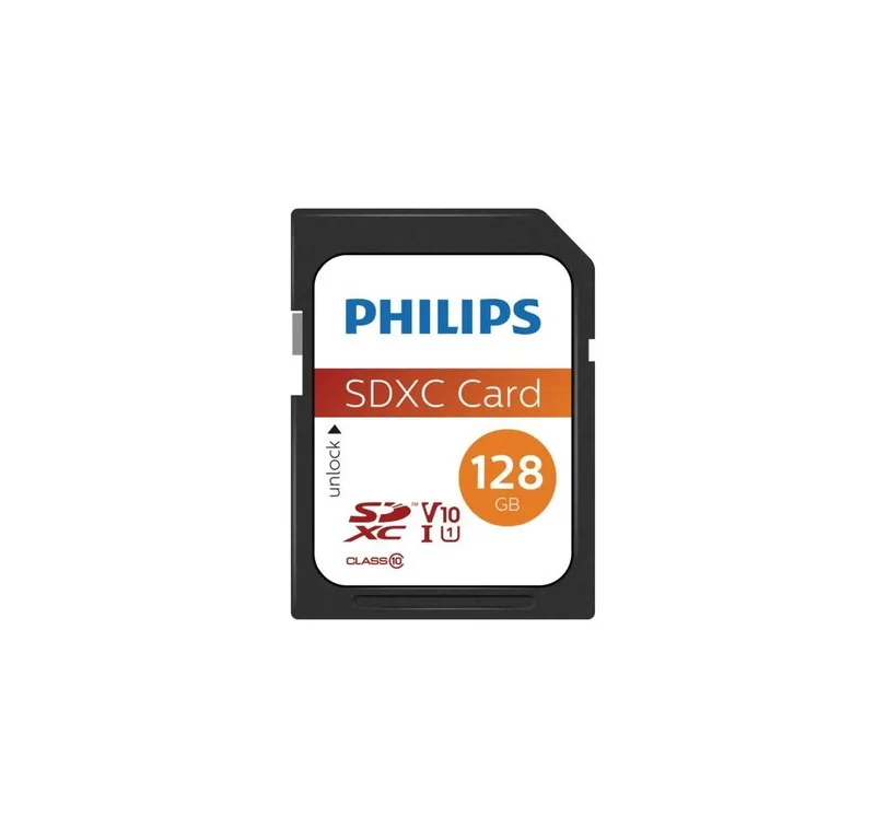 Philips FM12SD55B SDXC-minneskort 128 GB, UHS-I Class 10