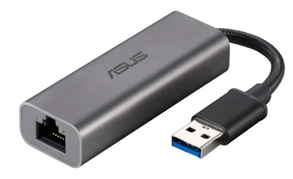 Asus USB-C2500 Ethernet-adapter USB till 2,5 Gbit
