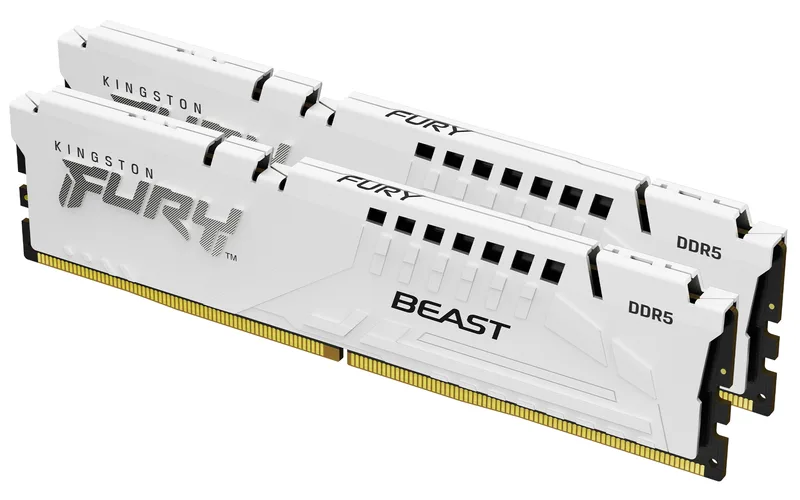 32 GB (2x16GB) DDR5-6000 Kingston FURY Beast White CL30, AMD EXPO