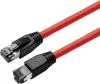 Nätverkskabel skärmad Cat8.1 S/FTP, MicroConnect, LSZH, 3 meter