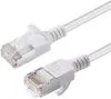 Nätverkskabel skärmad Cat6a U-FTP, slim, LSZH, MicroConnect, 7,5 meter