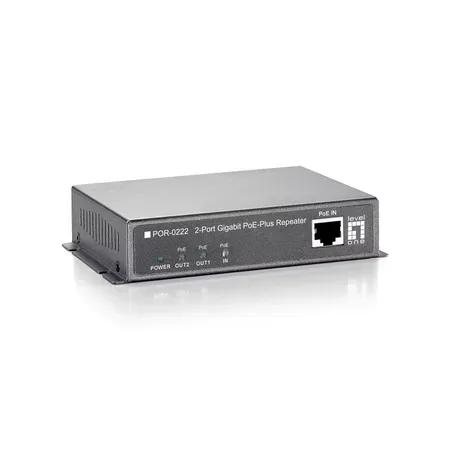 LevelOne POR-0222 repeater 3 portar Gigabit PoE