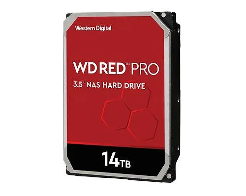 Western Digital WD Red Pro 14 TB hårddisk, 7200 rpm