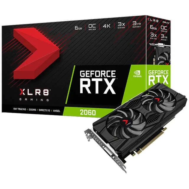 PNY GeForce RTX 2060 XLR8 OC Twin Fan