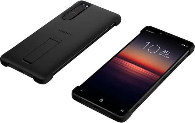 Sony Xperia 1 II Style Cover med ställ