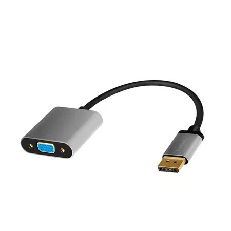 LogiLink CDA0109 könsväxlare DisplayPort till VGA, svart