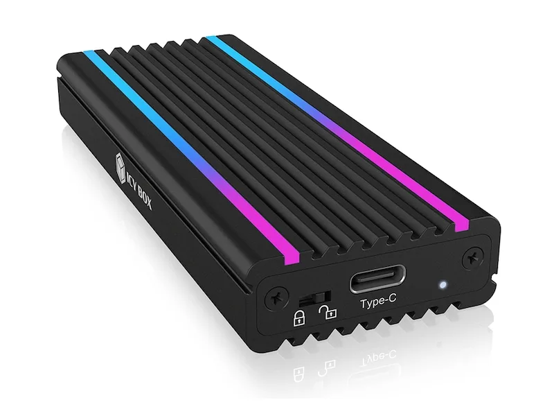 USB Type-CT enclosure for M.2 NVMe SSD