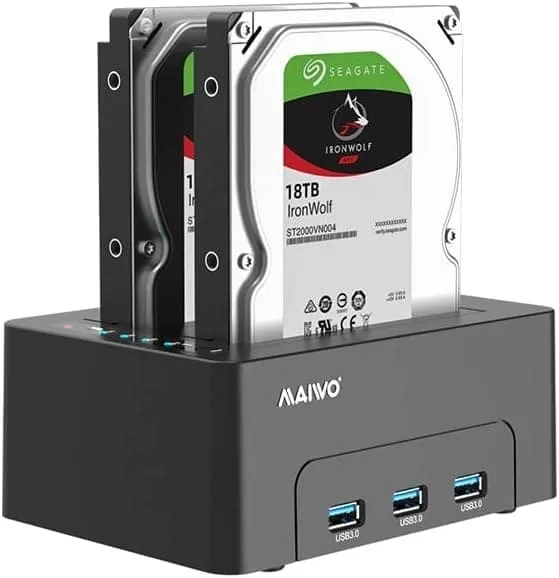 Maiwo K3082H USB 3.1 GEN1 5Gbps Dockningsstation