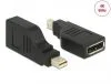 Adapter Mini DisplayPort hane till DisplayPort hona