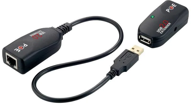LogiLink UA0207 USB 2.0-förlängning via Ethernet Cat5, 50 m