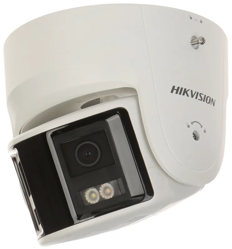 Hikvision DS-2CD2347G2P-LSU/SL(2.8mm)(C) 4 MP Panoramic ColorVu Fixed Turret Network Camera