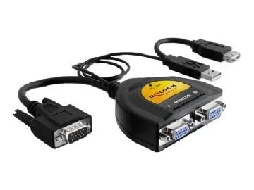 Delock 2 Port VGA Data Splitter