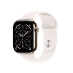 Cellular 42Mm Gold Titanium Case With Light Blush Sport Ba