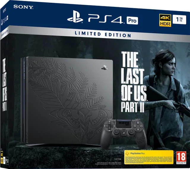 PlayStation 4 Pro 1 TB: The Last of Us Part II limited edition