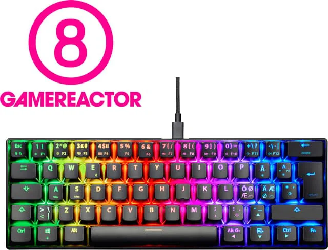 NOS C-450 Mini PRO gaming RGB tangentbord